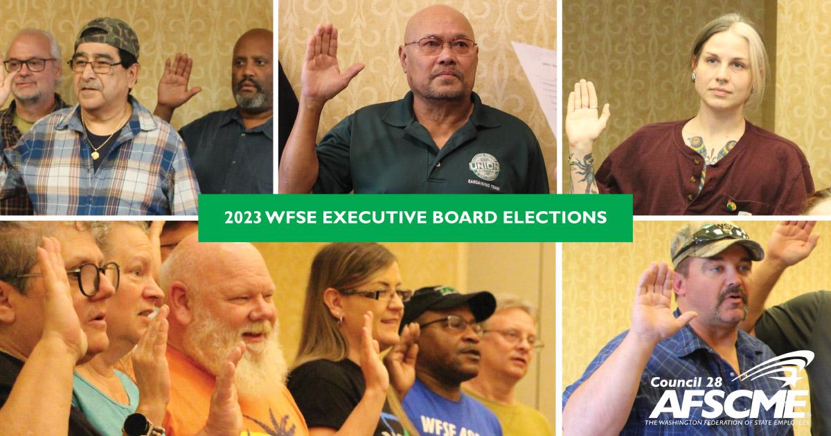 Meet the 2023-2025 WFSE Executive Board | AFSCME Council 28 (WFSE)