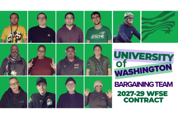 UW Bargaining Team Photo with 3:2 aspect ration