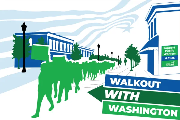 walkout with washington