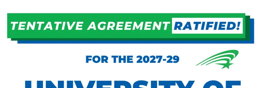 Tentative agreement ratified for the 2027-29 university of washington contract