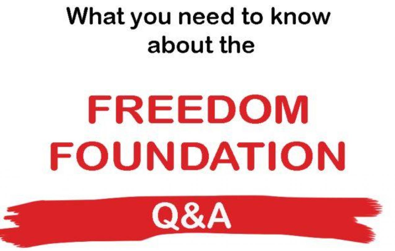 Freedom Foundation Q-n-A