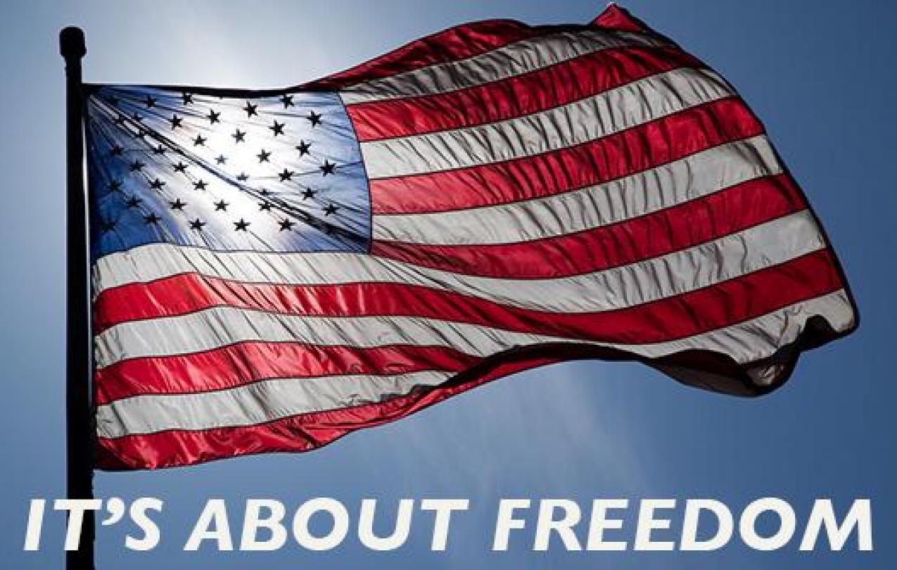 Flag Graphic: Freedom