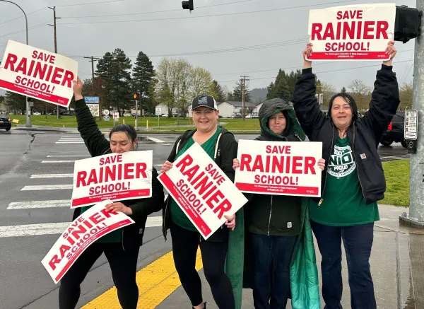 Members rallying to save Rainier School