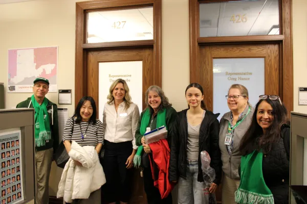 interpreters united members at their lobby day