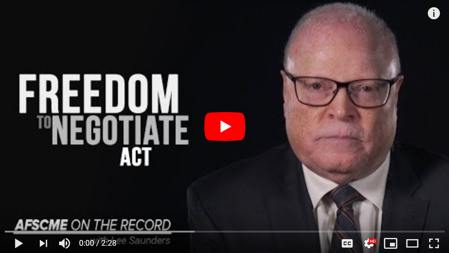 Freedom to Negotiate Act